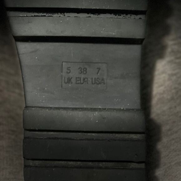 PRIMARK Moto Style‎ Women's Black Boots - Mid-Calf Size 7 Bold Fashion Statement - Picture 10 of 13